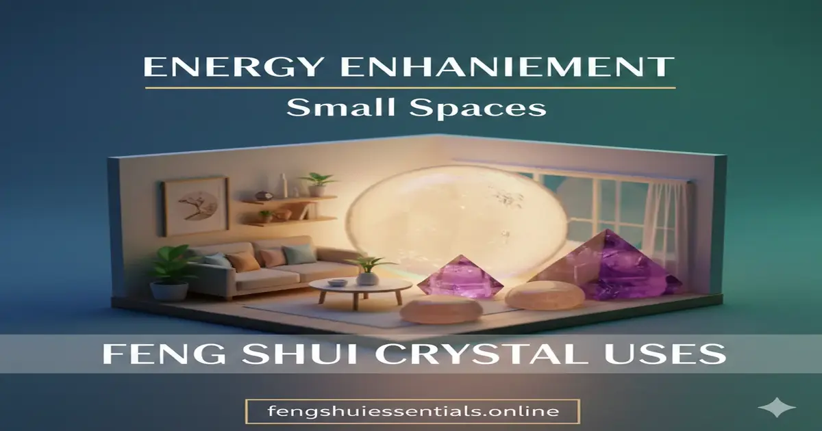 Feng Shui Crystal Uses for Energy Enhancement & Small Spaces