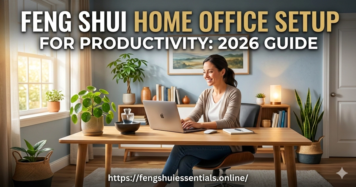 Feng Shui Home Office Setup for Productivity 2026 Guide