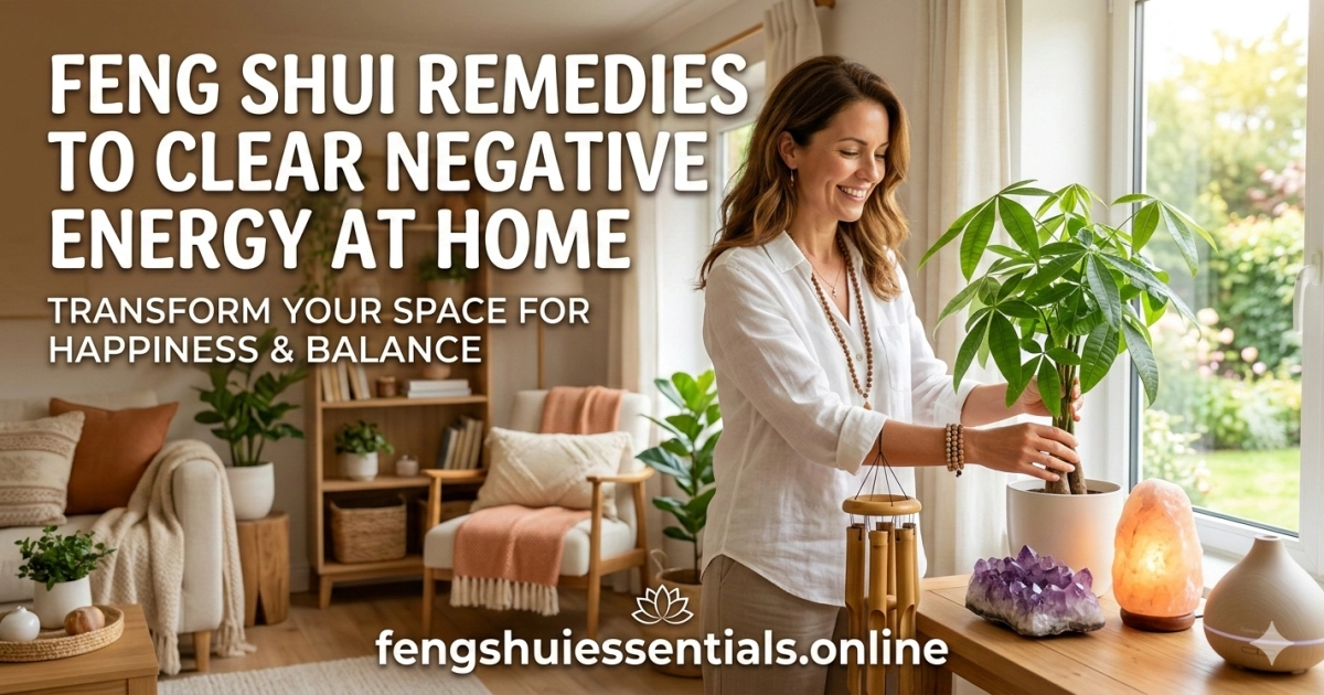Feng Shui Remedies to Clear Negative Energy at Home