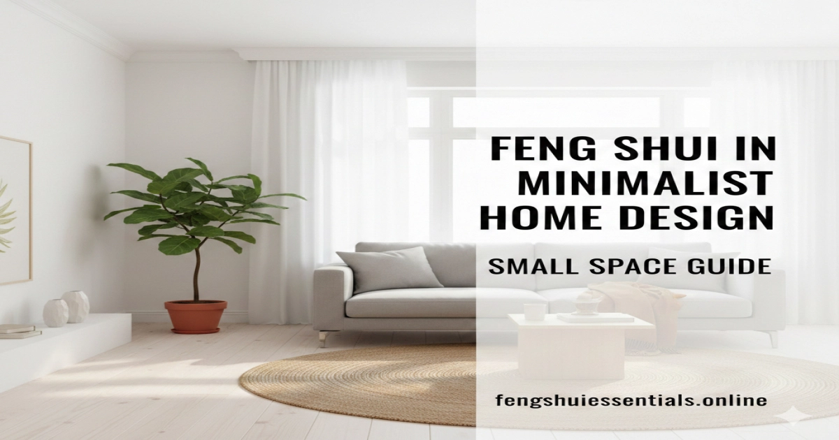 Feng Shui in Minimalist Home Design