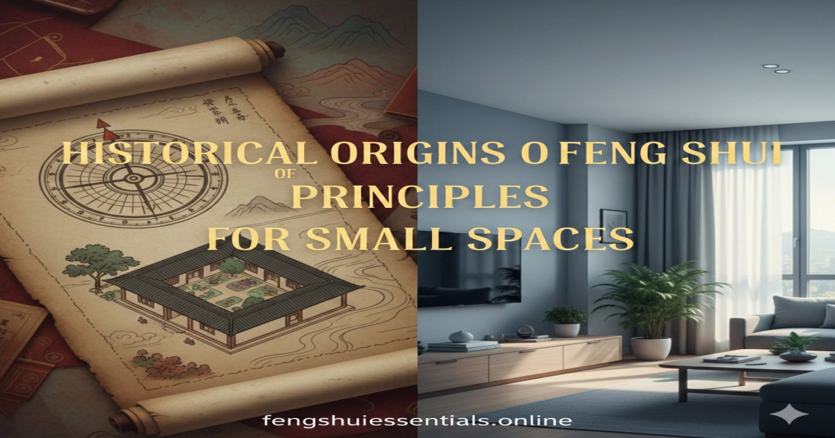 Historical Origins of Feng Shui Principles for Small Spaces