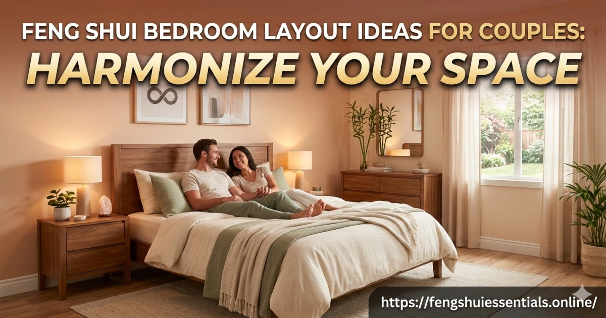 Feng Shui Bedroom Layout Ideas for Couples Harmonize Your Space