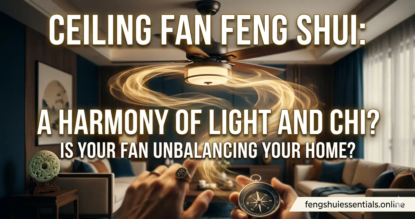 Ceiling Fan & Fixture Feng Shui