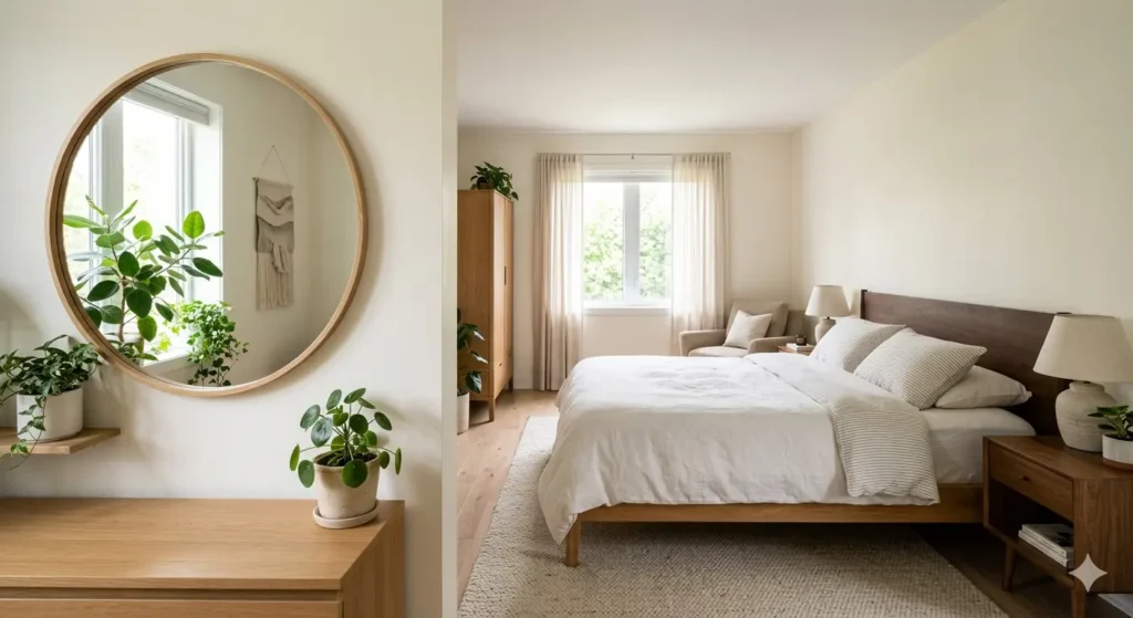 Mirror Placement for Bedroom Feng Shui