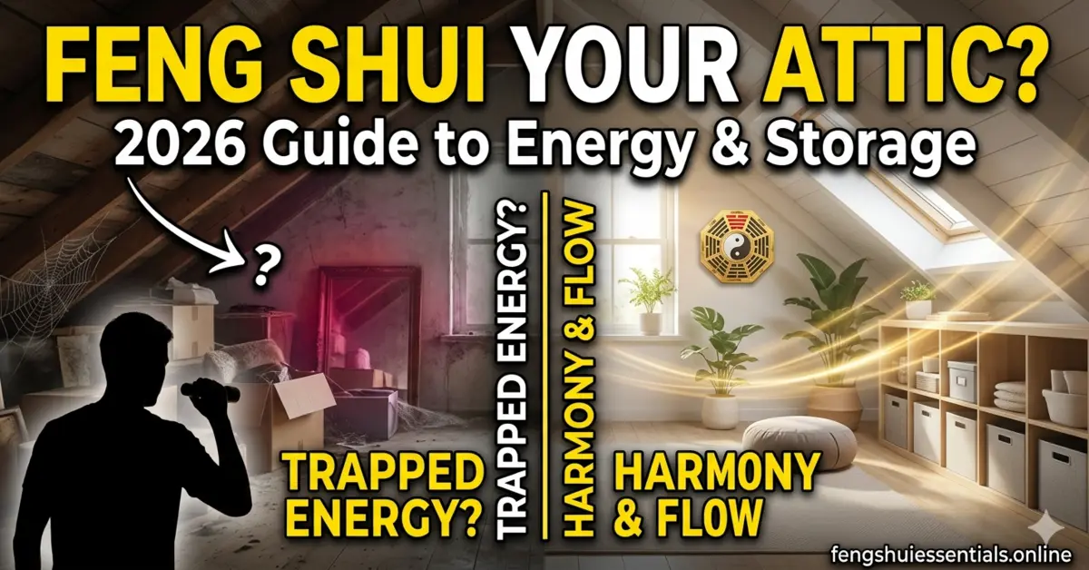 Feng Shui Your Attic 2026 Guide to Energy and Storage