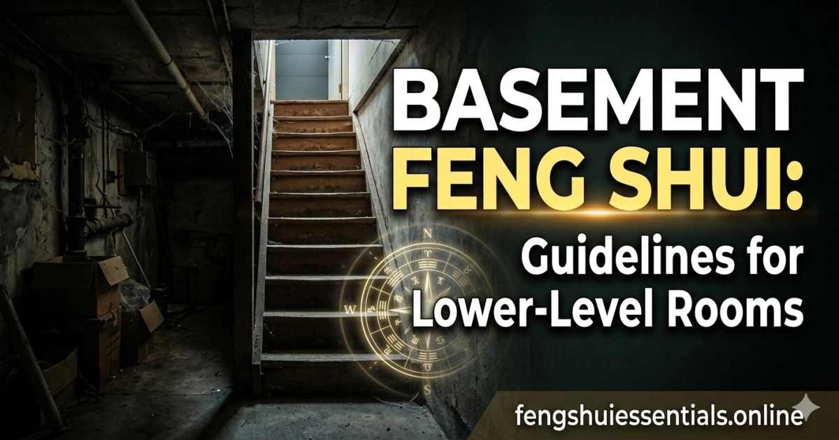 Feng Shui Guidelines for Basement and Lower-Level Rooms