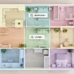 Bagua Map for Apartments