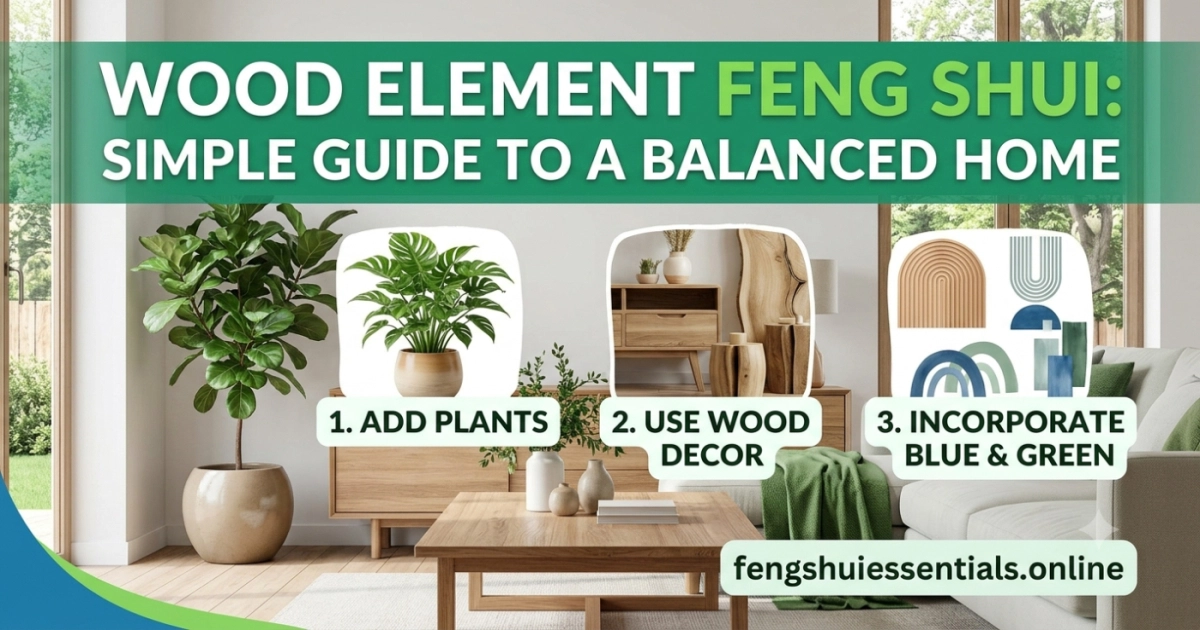 Wood Element Feng Shui Simple Guide to a Balanced Home