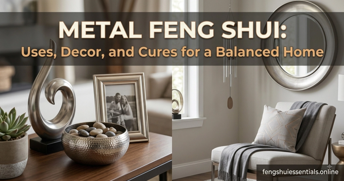 Metal Feng Shui Uses, Decor, and Cures for a Balanced Home